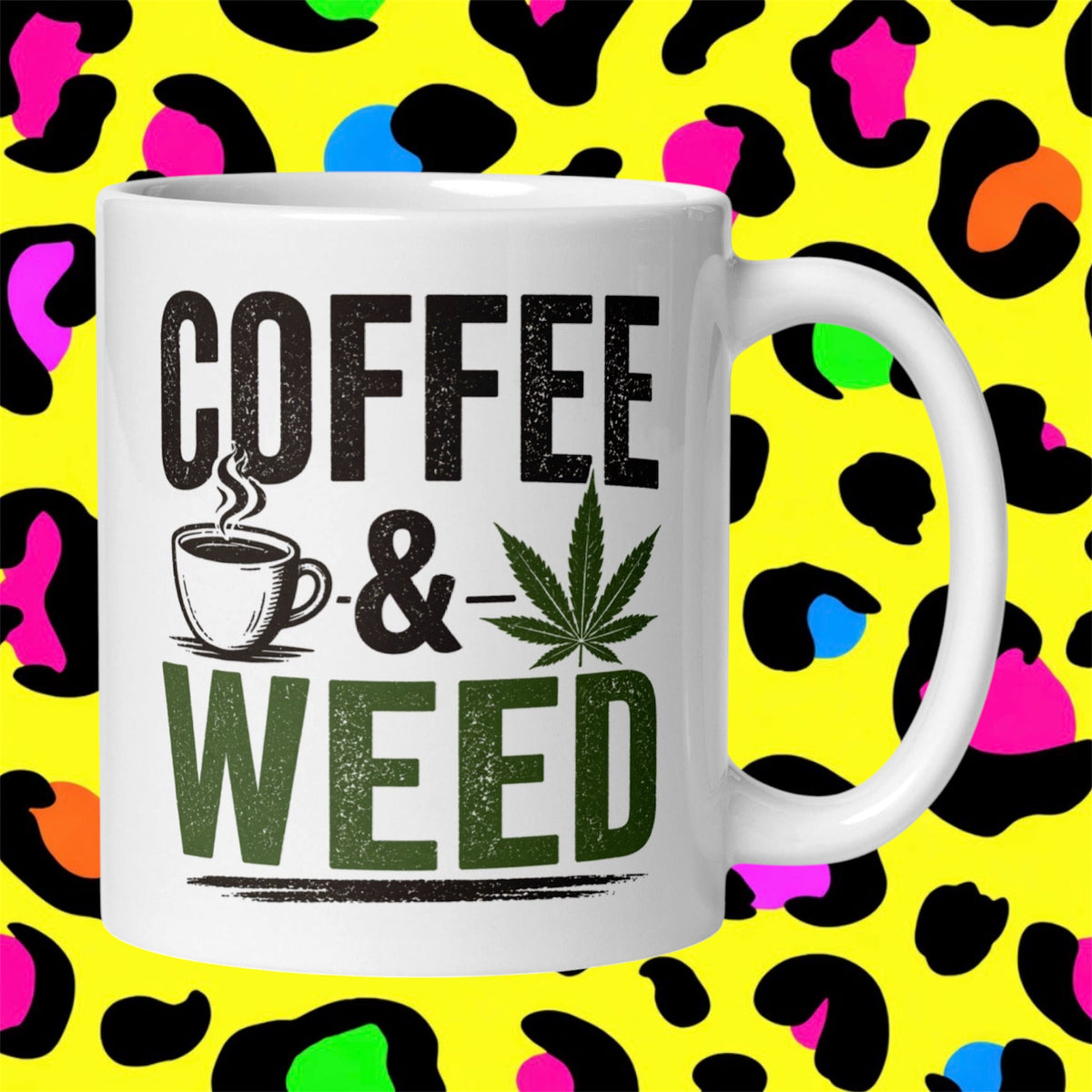 Coffee & Weed Adult Mug