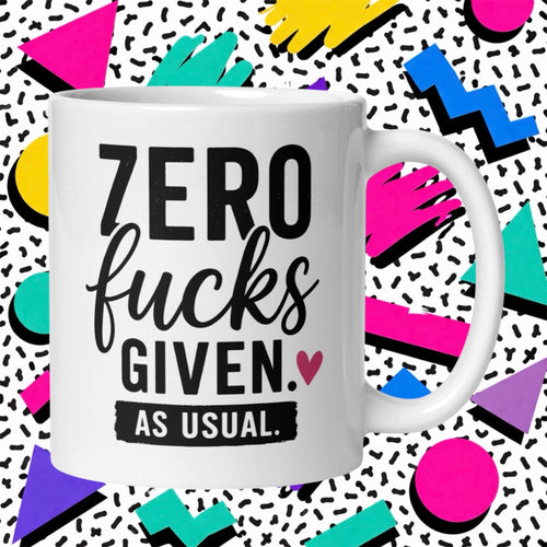 As Usual Rude Adult Funny Mug For Her