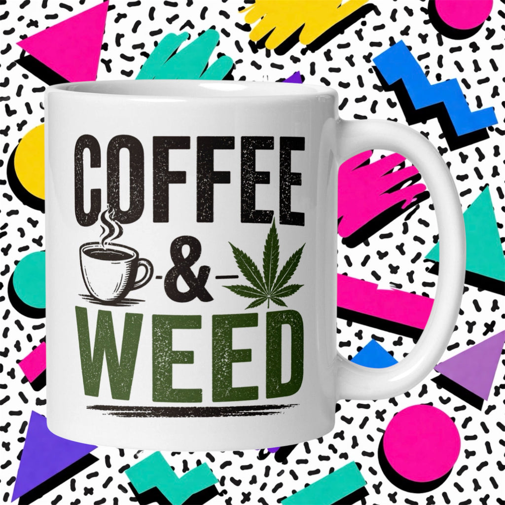 Coffee & Weed Adult Mug
