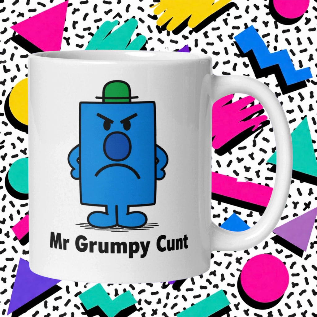Mr Grumpy Rude Adult Funny Mug