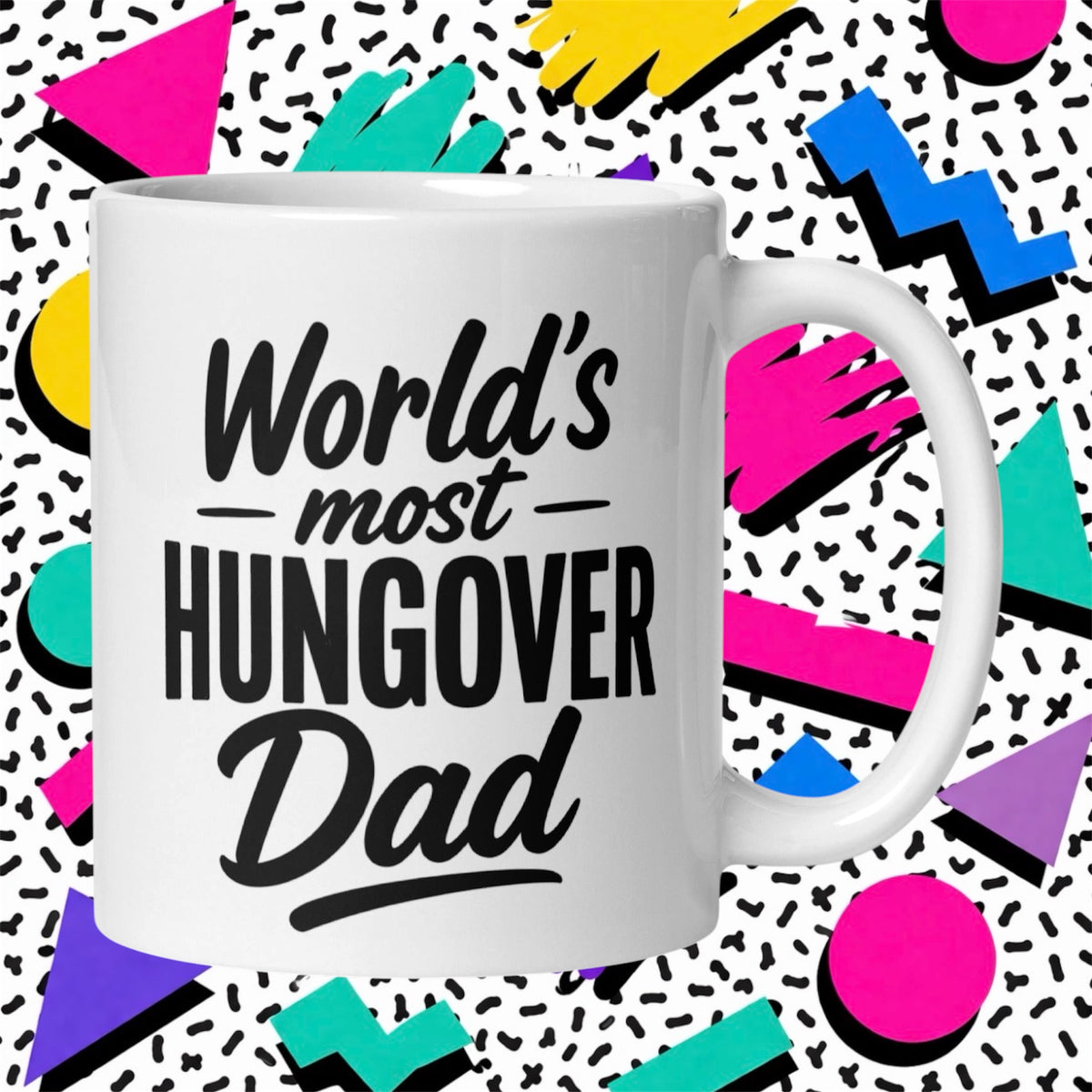 World’s Most Hungover Dad Rude Funny Adult Mug